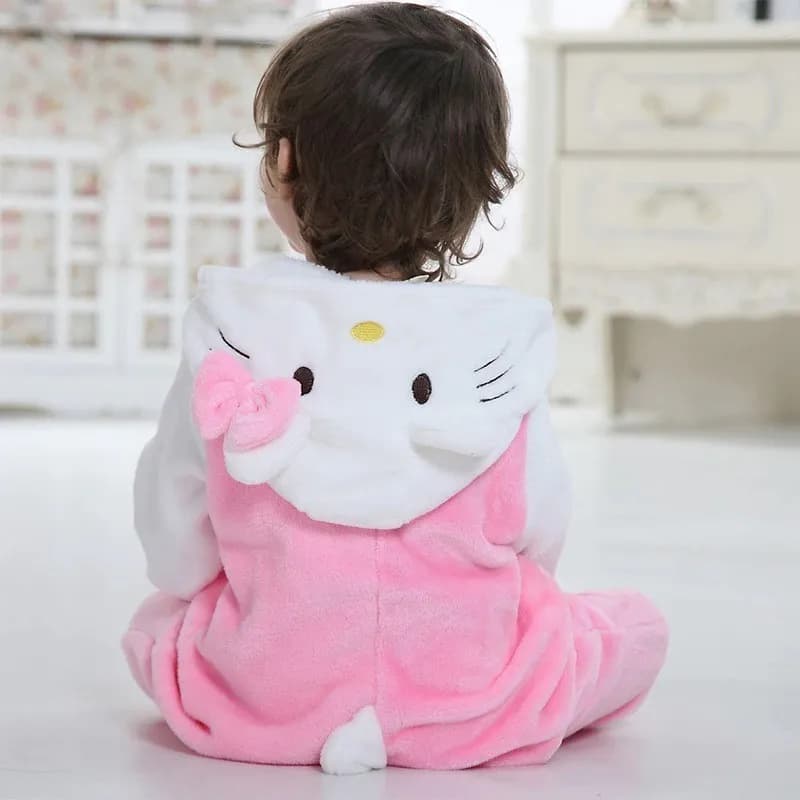 Pijama Infantil Hello Kitty – Kigurumi Sanrio Rosa
