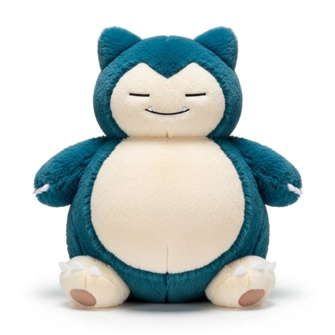 Pelúcia Snorlax 30cm Anti-alérgica